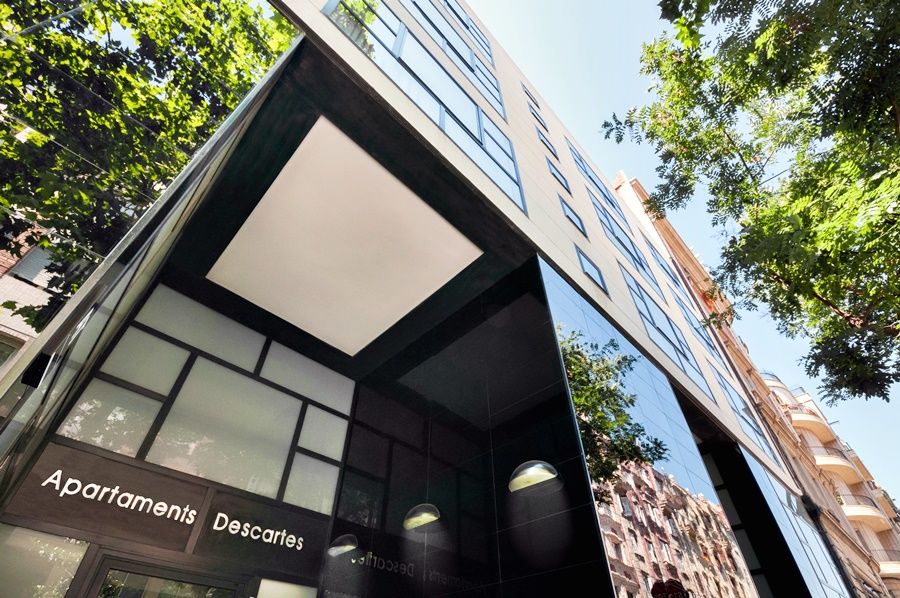 Apartamentos Descartes Barcelona Buitenkant foto
